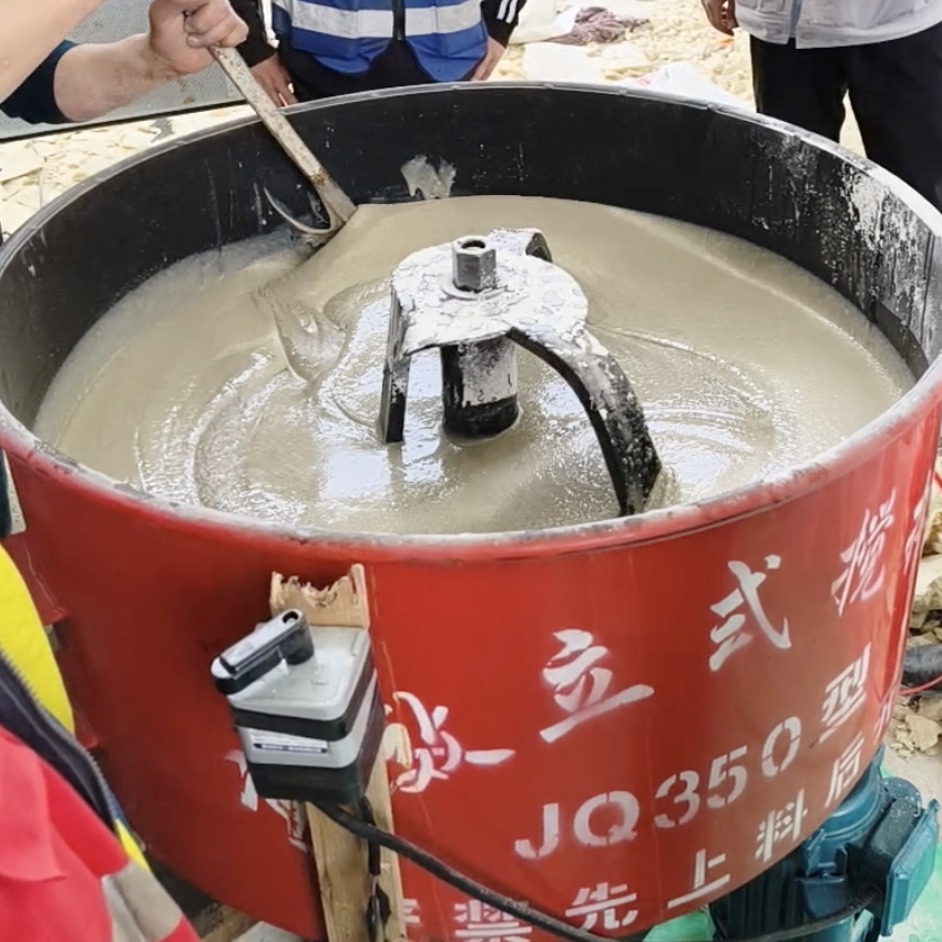 西湖汽轮机余热压缩机导热油设备底座耐高温环氧树脂灌浆料